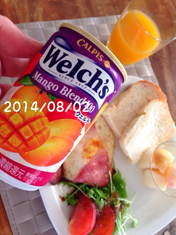 Snapdishの料理写真:朝ごはん 2014・8・2|ローゼルさん