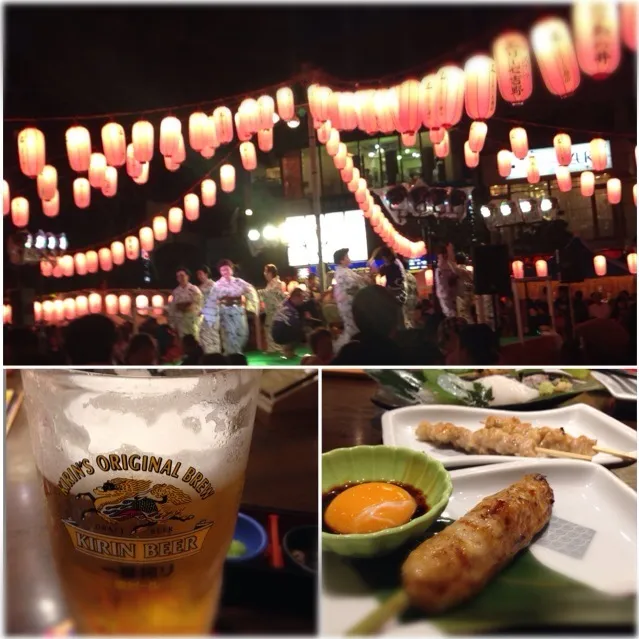 夏祭り後のビールと焼き鳥|Hiroyukiさん