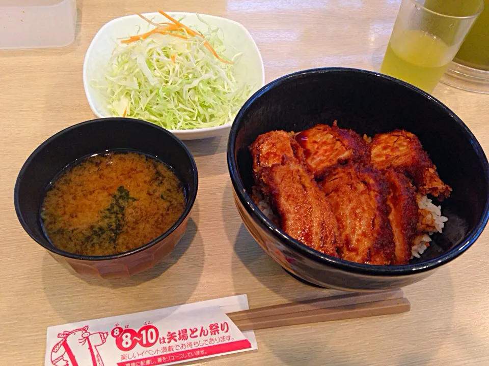 Snapdishの料理写真:みそひれかつ丼|suiさん