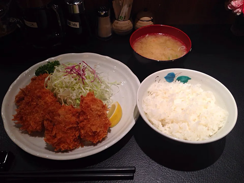 ヒレカツ定食|ハギーさん