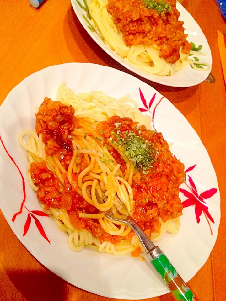 スパゲティミートソース🍝|ch＊K*∀o(^^*)♪さん