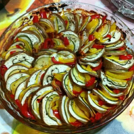 Ratatouille Casserole (after oven)|Goh-sanさん