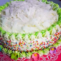 coconut cake #homemade|ครัวบ้านแป้ง~さん