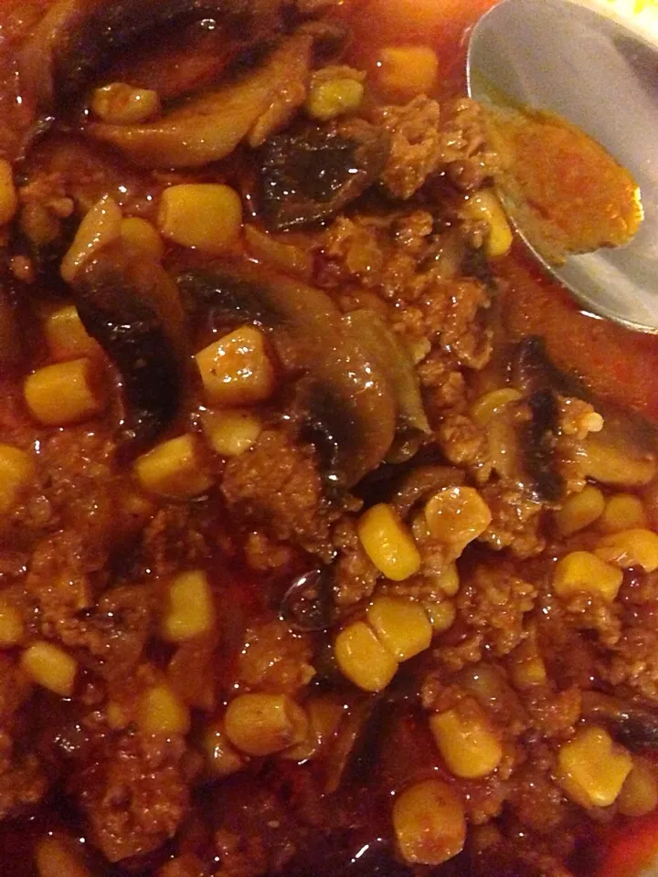 Mushroom and corn stew|Ghazal Shakibさん