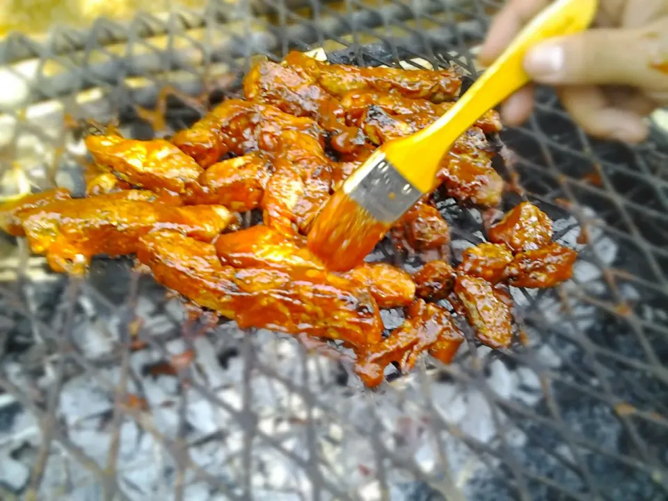 pierna de puerco ala bbq|Andy Jacoboさん