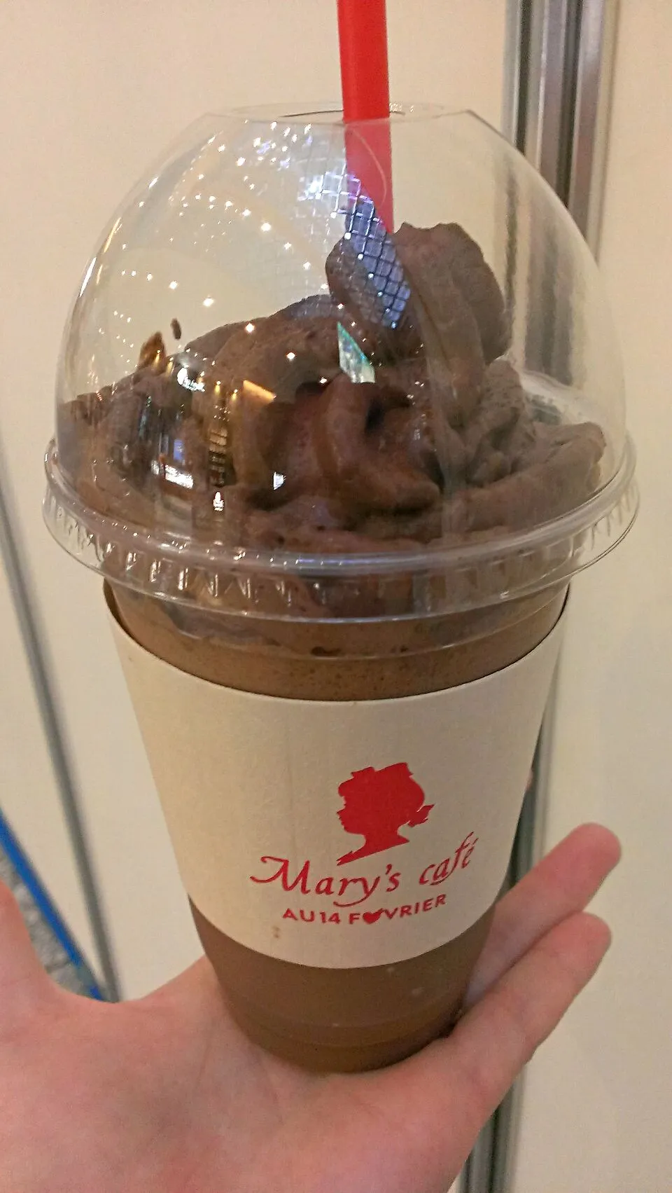 メリーズカフェ:チョコレートドリンク(チョコレートムース)|つーさん