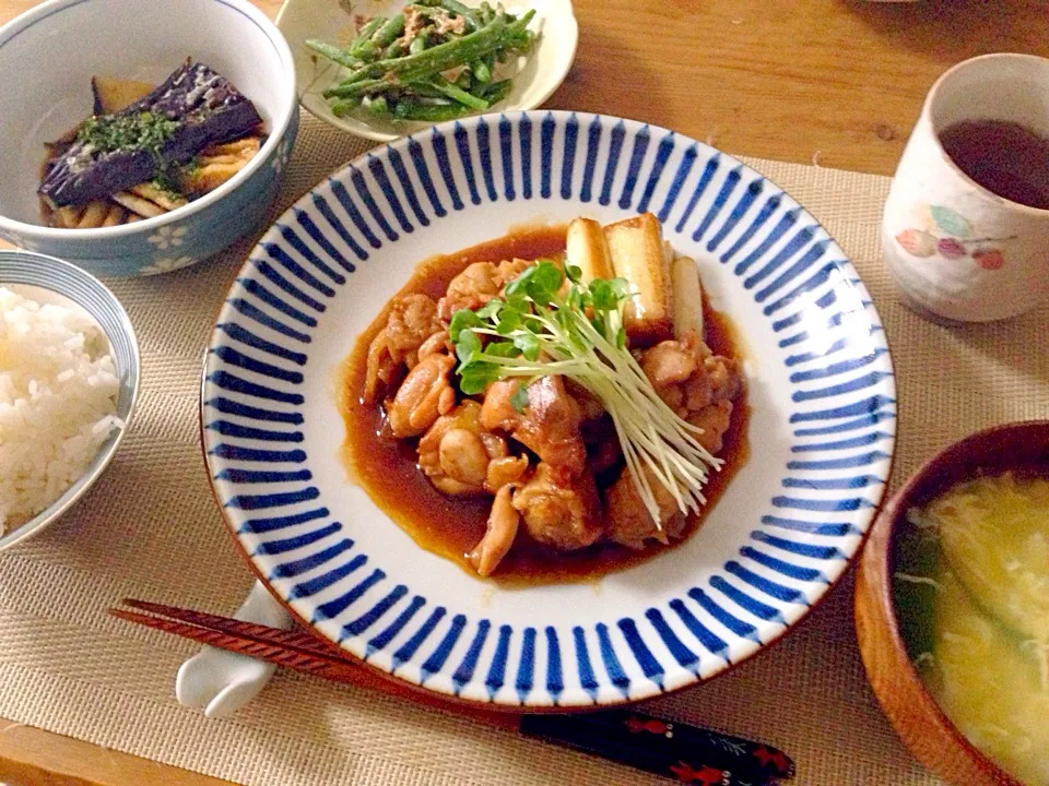 鶏肉と長ネギの南蛮だれ焼き♪|sho...✡*゜さん