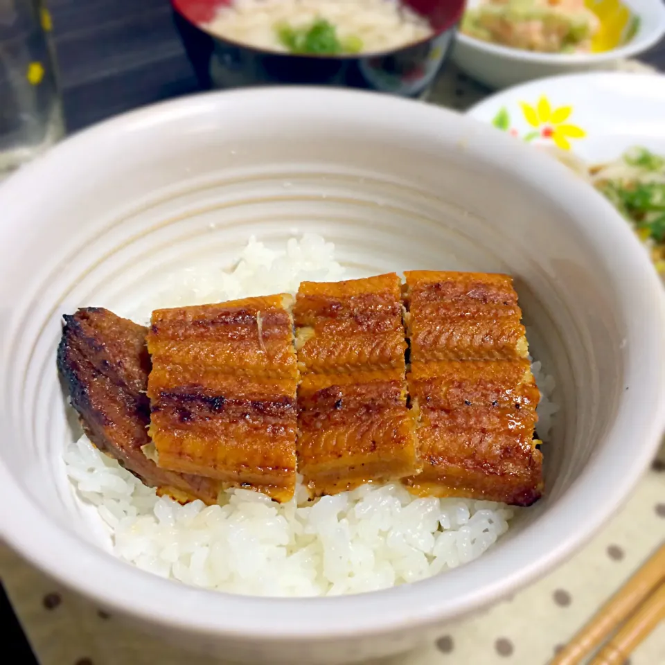 nao子se川さんの料理 2日遅れの鰻😍晩ご飯❤️わたしは5日遅れ♡笑|さくらさん