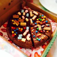 Pizza brownie|Ana Corina Santiagoさん