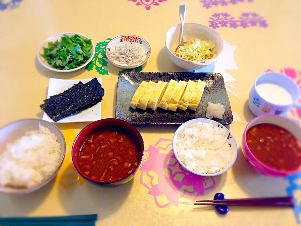 今日のパパ朝ご飯|不動南平さん