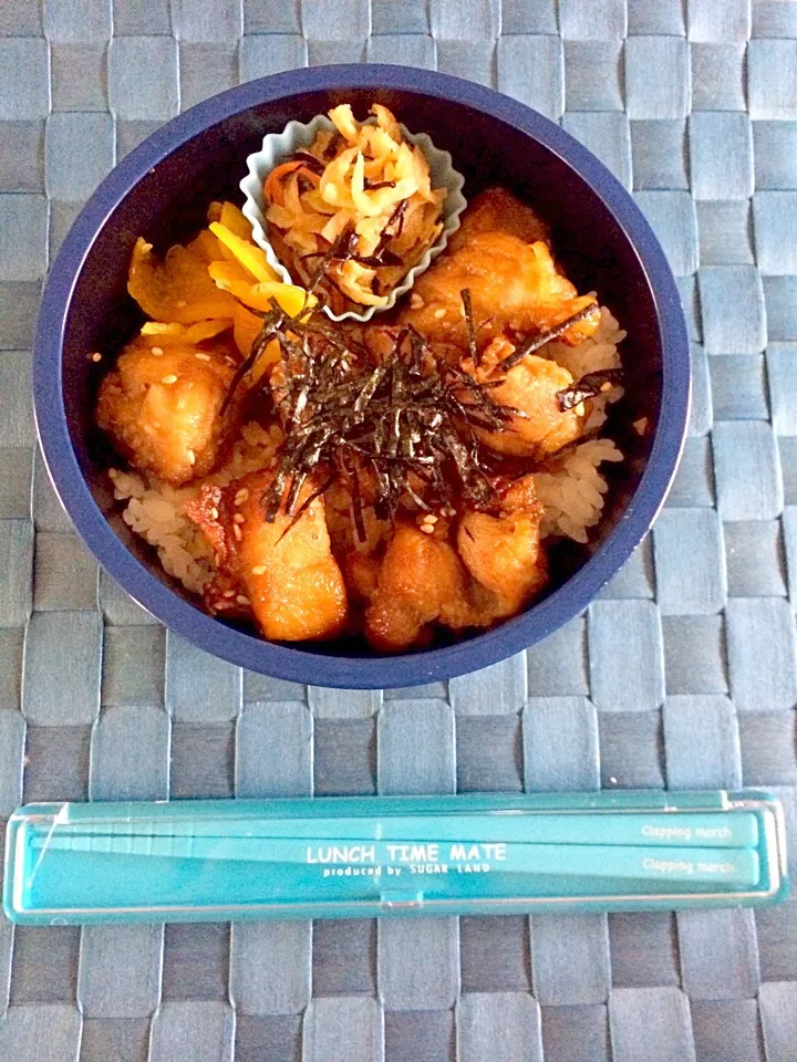 Snapdishの料理写真:2014.8.4  旦那お弁当(*^^*)|sayakyameさん