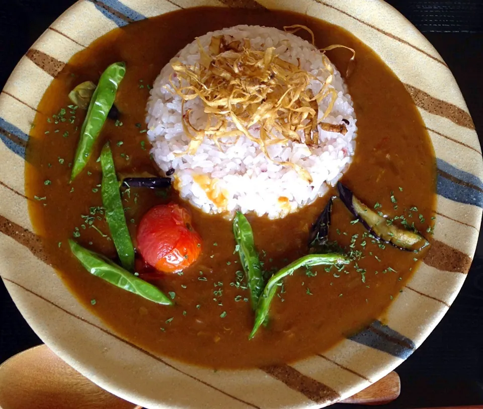 Snapdishの料理写真:夏野菜カレー|Yukimanさん