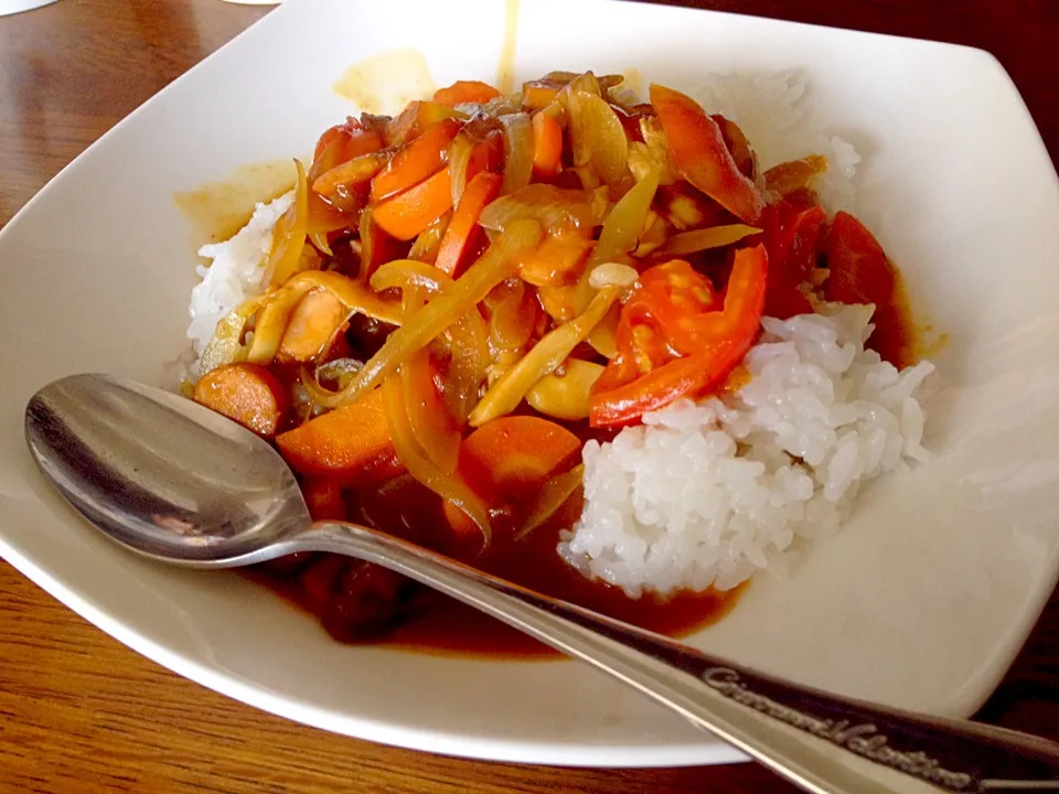 夏野菜カレー|まゆゆさん