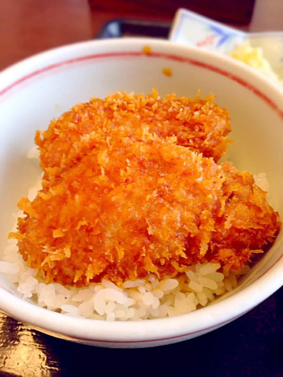 セットのたれかつ丼|流線形さん