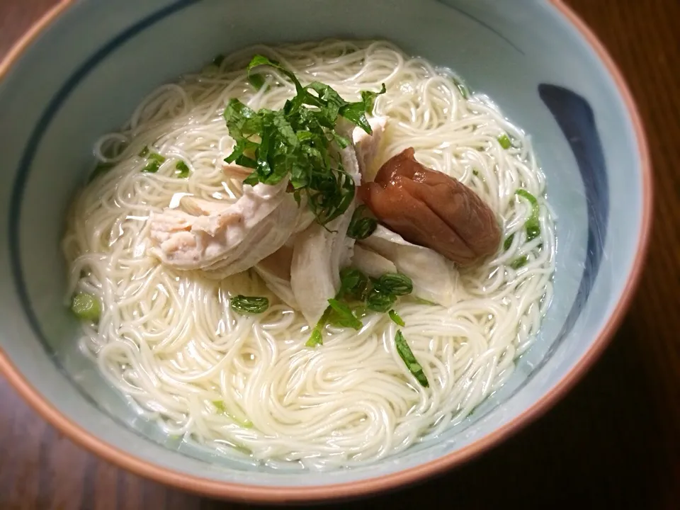 Snapdishの料理写真:鶏にゅうめん|キィさん