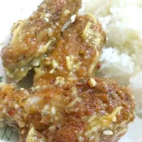 Buffalo garlic parmesan wings|diniarishaさん