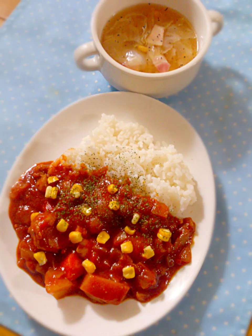 具沢山トマトカレー|ゆきさん