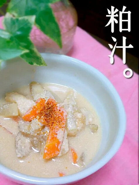 soup with a sake lees base!!|和田 匠生さん