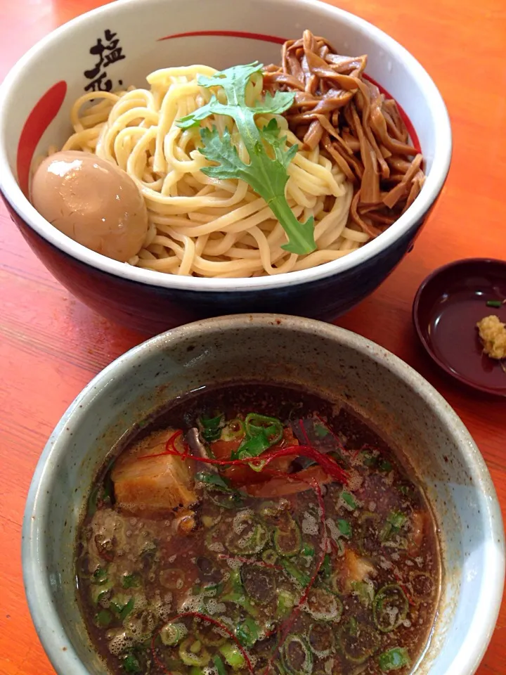 醤油つけ麺！|伍龍やすさん