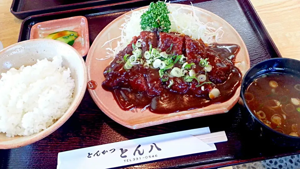 名古屋で味噌とんかつ定食|じょうさん