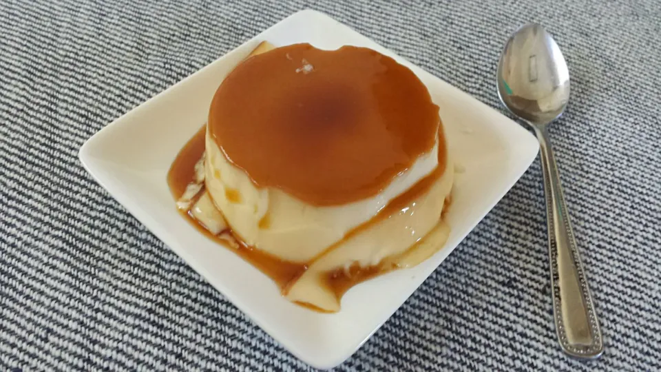 yey!! another dessert for lunch #homemade #pudding☺🍴👍🍮|joさん