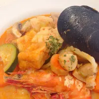 Snapdishの料理写真:Seafood laksa stew with lots of vegetables|prinkcessさん