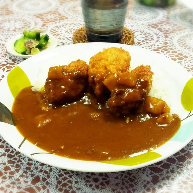 Snapdishの料理写真:チキンカツカレーだ！|sachi_yc86さん