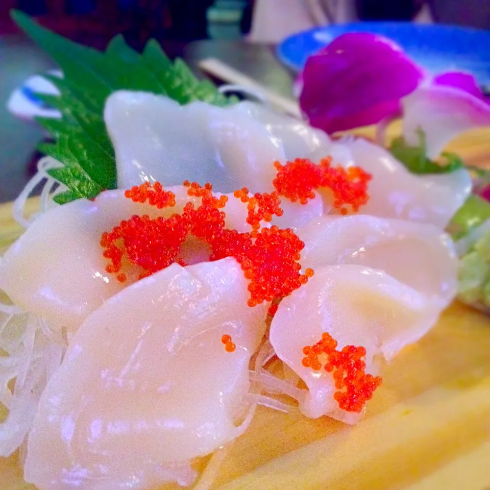 Hotate Sashimi @Sushi hana|Chef Bimさん