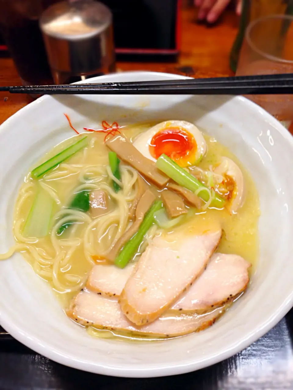 Ramen con Puerco, Verduras y Huevo Dulce.|Loreleyさん