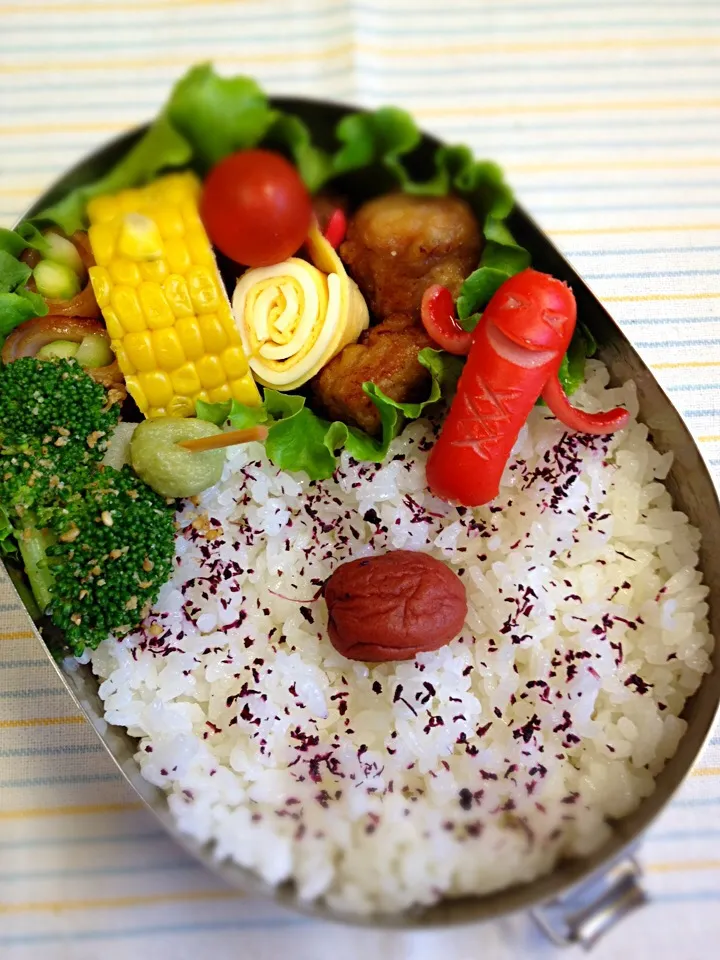 Snapdishの料理写真:8/6 弁当男子！my弁当|うっちーさん