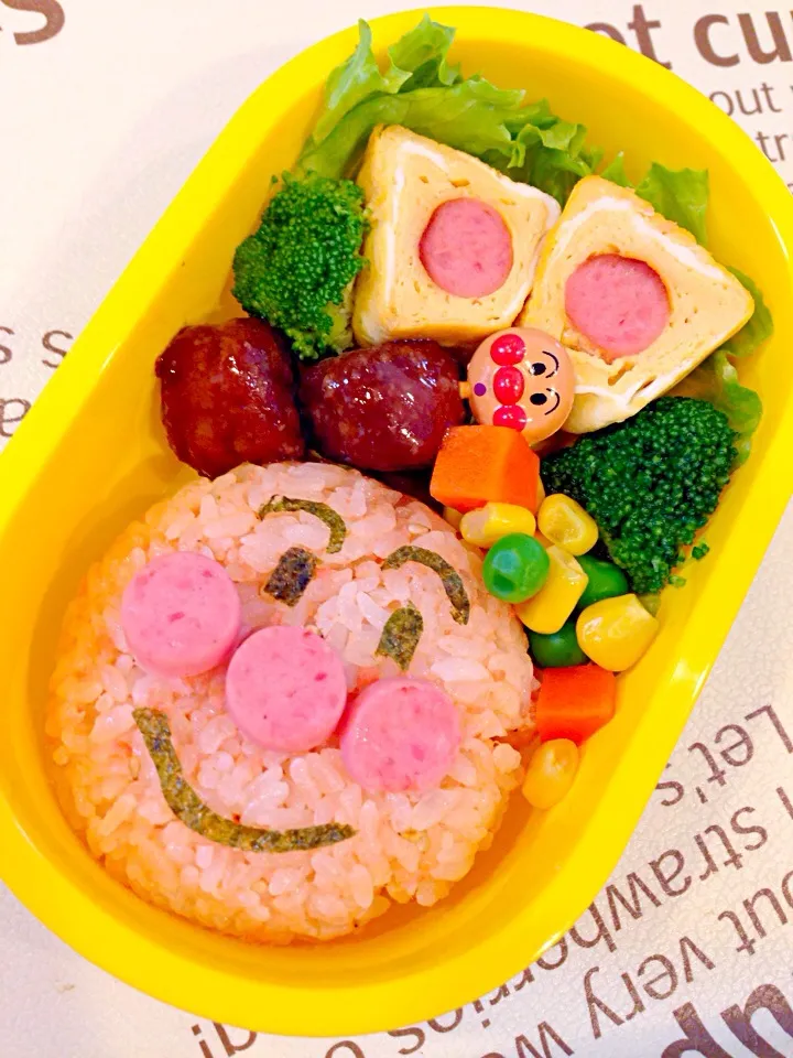 Snapdishの料理写真:8月♡チビ太のお弁当|やまさん