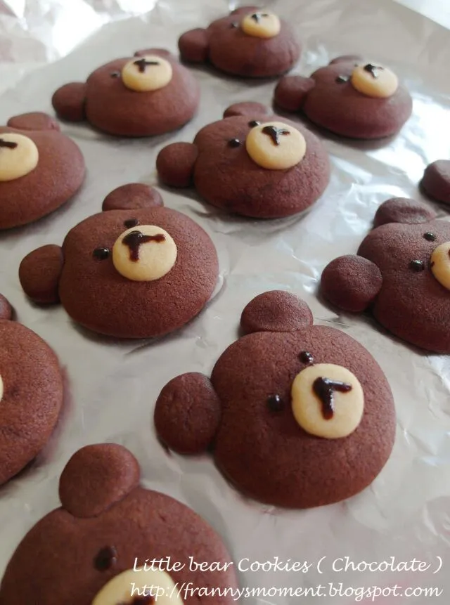 Bear chocolate cookies|Frannyさん