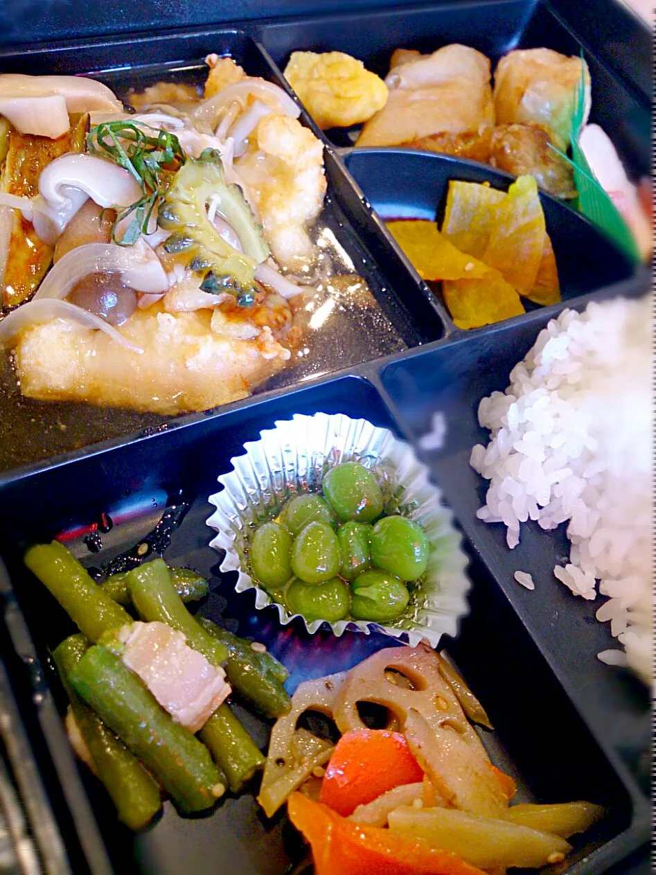 Snapdishの料理写真:カレイのきのこあんかけ|Yuka Nishizawaさん