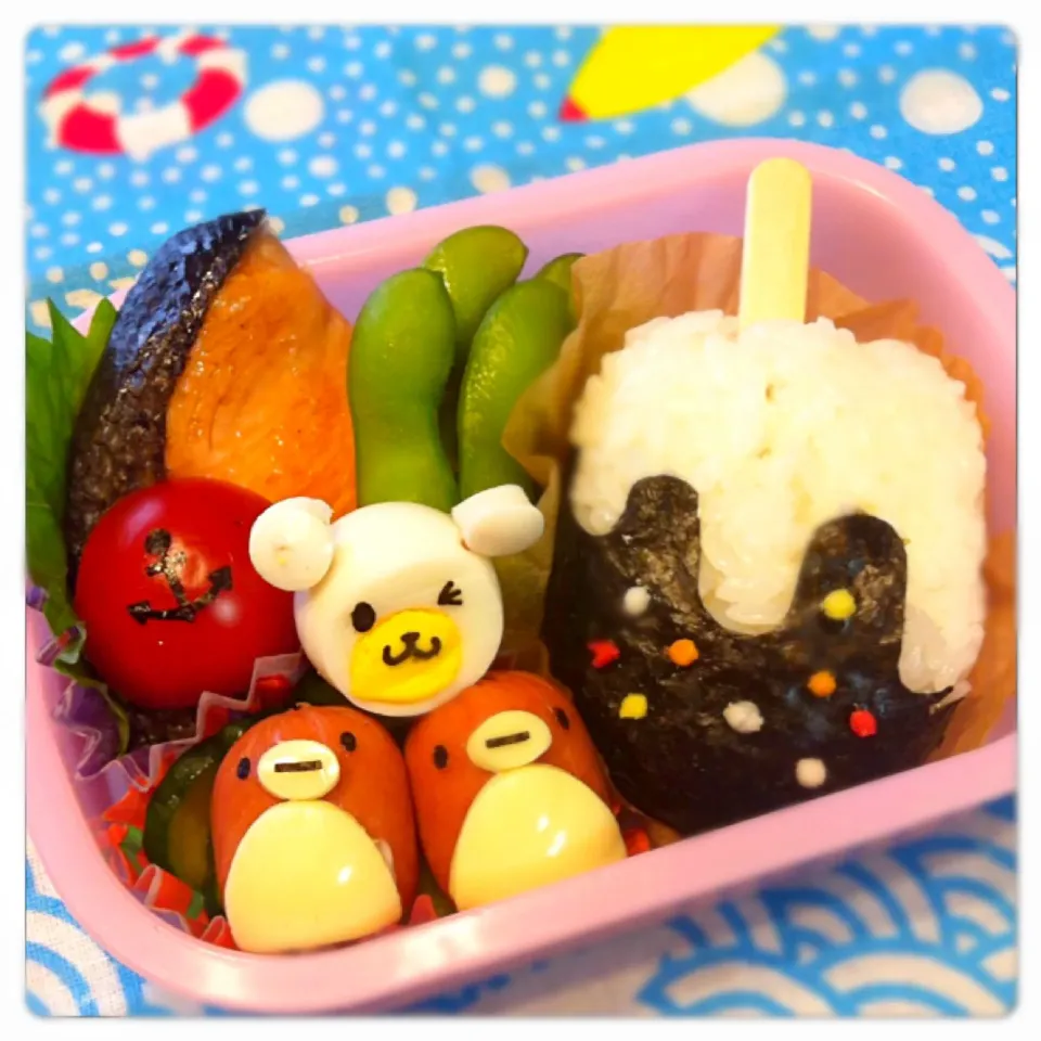 Snapdishの料理写真:子ども弁当|さとみ (satomi_foodart)さん