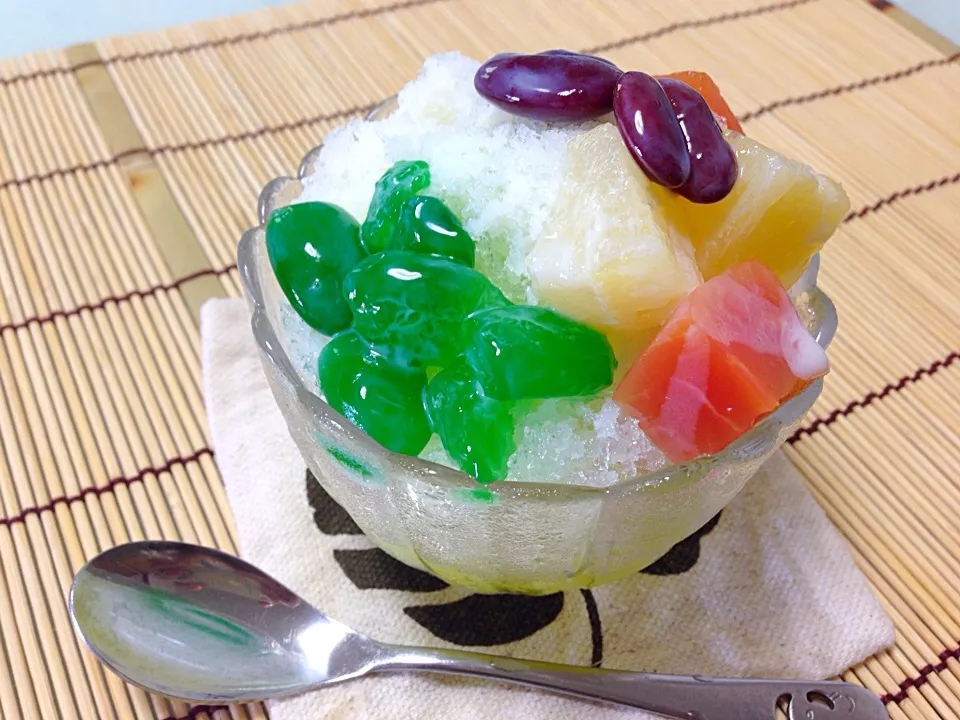 mini fruity halohalo☆|rubyjaneさん