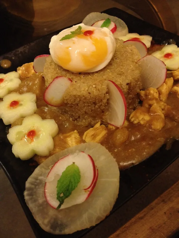 Homemade quinoa and chicken curry.|Ariz Guzmanさん