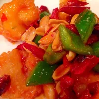 Gong bao prawns|Foodさん