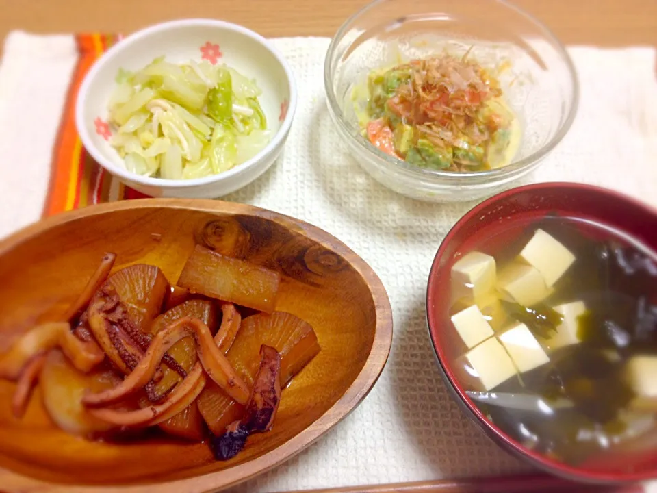 和食な晩御飯|たきゃたさん