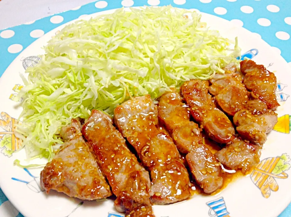 Fried pork chop with sesame barbecue sauce|Liezlさん