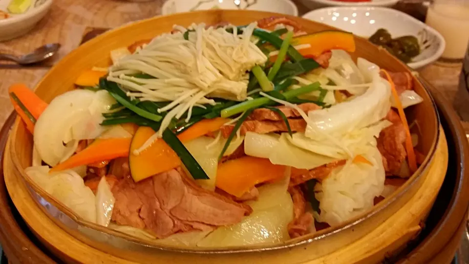 Snapdishの料理写真:훈제오리야채찜
 #Duck #Vegetable #Steameddish #오리 #야채 #찜|Minha Candice Yooさん