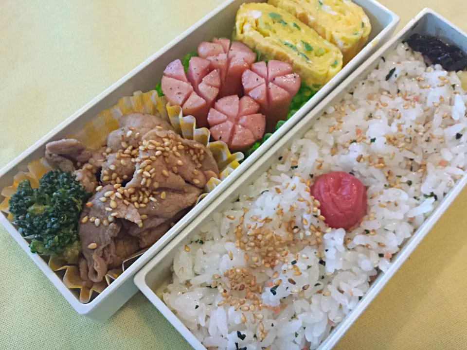 8/7(木) 自分のお弁当♪

  #お弁当 #手作り #弁当 #ランチ #lunch|つうさんさん