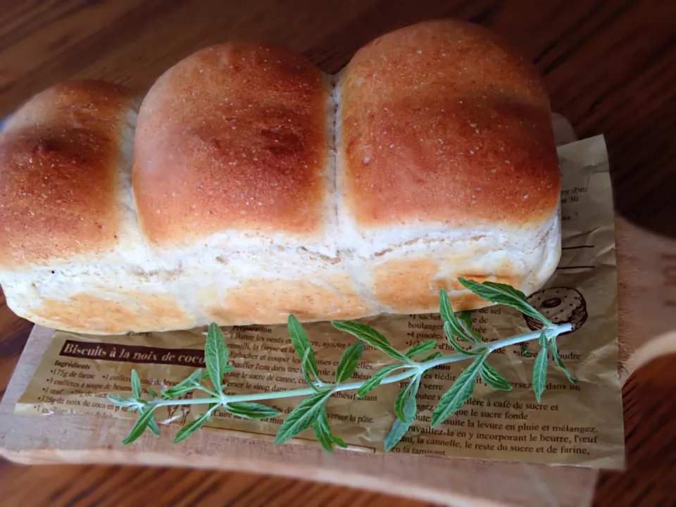 Snapdishの料理写真:A  loaf of bread 食パン|Yuriさん