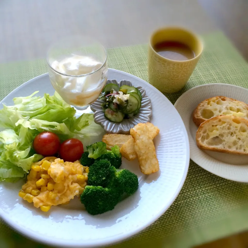 今日の朝ごはん|ぺんぎんさん