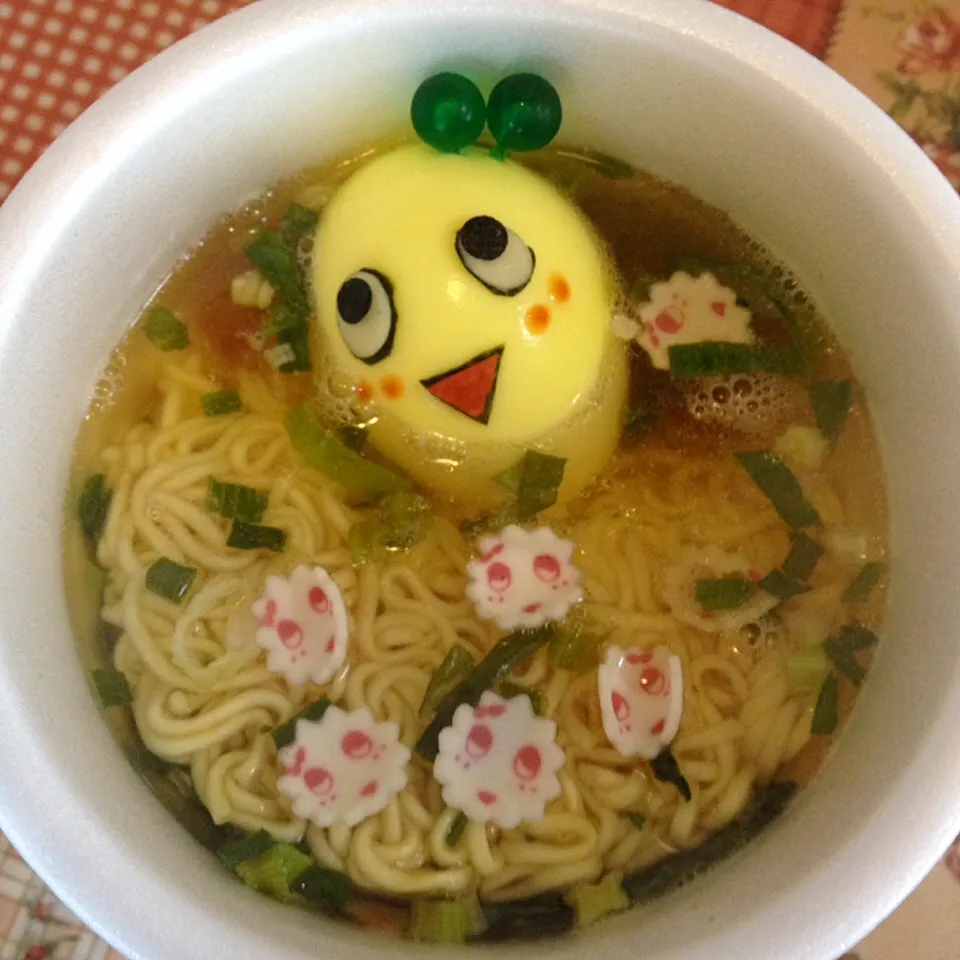 Snapdishの料理写真:醤油ラーメンなっしー🍐|＊ゆみしぼり＊さん