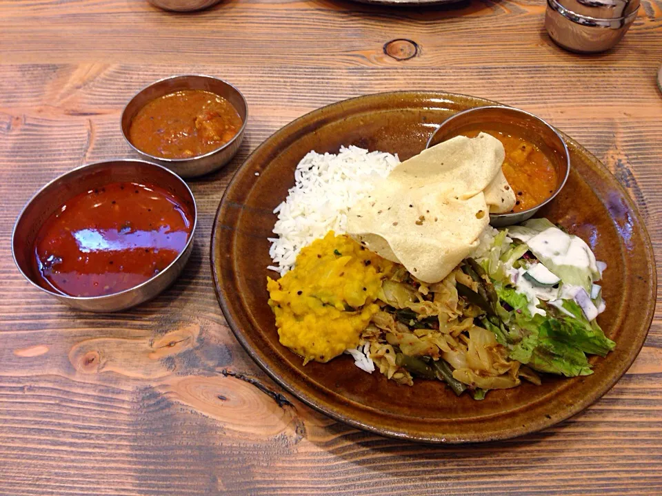 チキンカレー Lunch プレート|ハギーさん