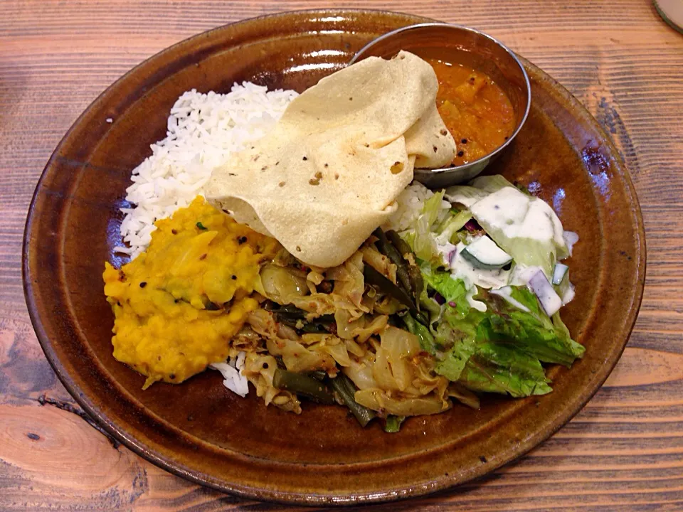 チキンカレー Lunch プレート|ハギーさん