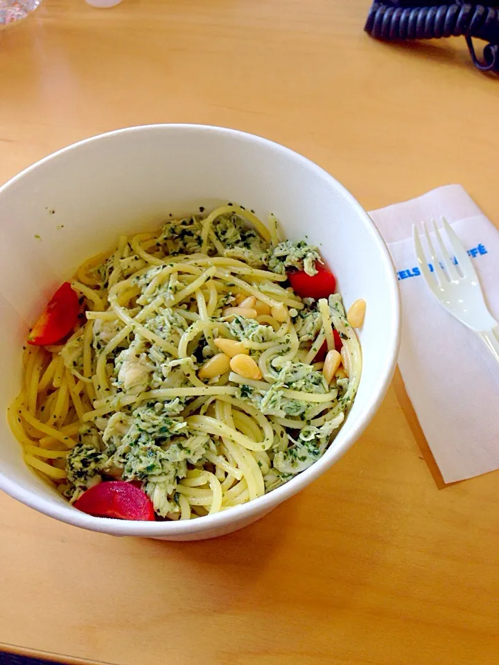 Chicken and basil pasta|Kumigarさん