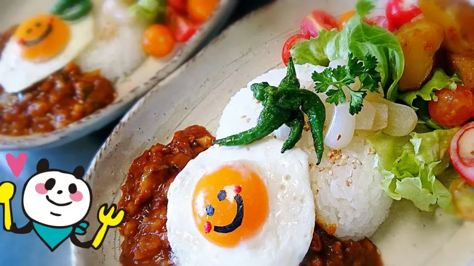 小学生の夏休みLunch🍛|わたこさん