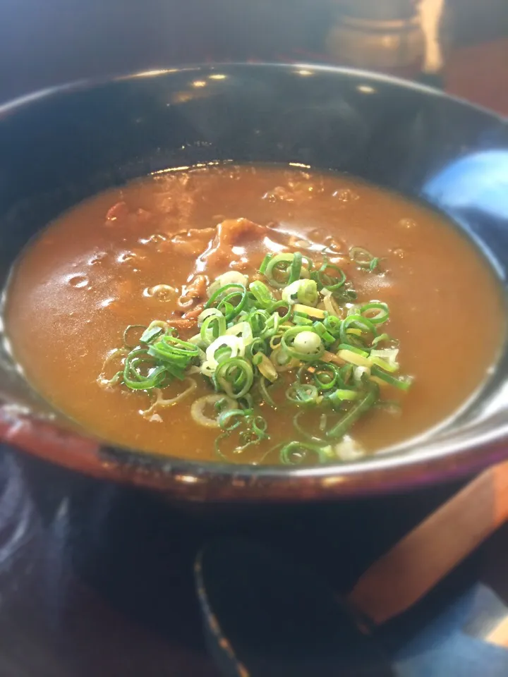 肉カレーうどん|あららさん