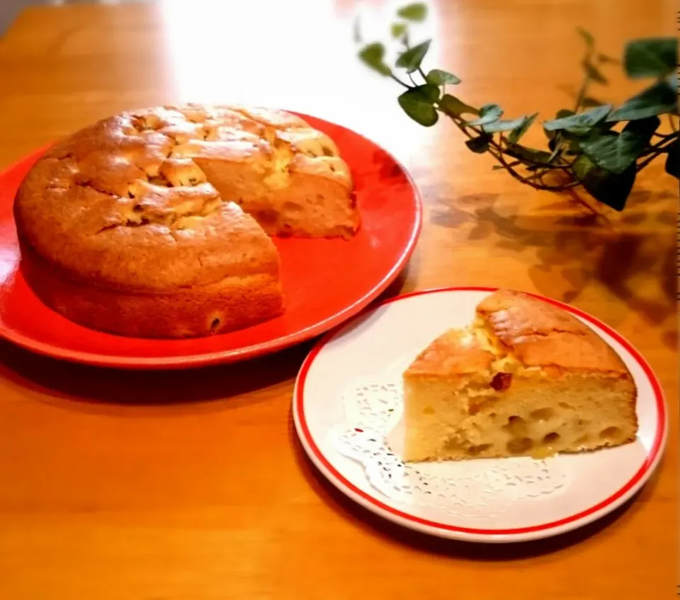 デラウェアのチーズケーキ♪|うさかめさん